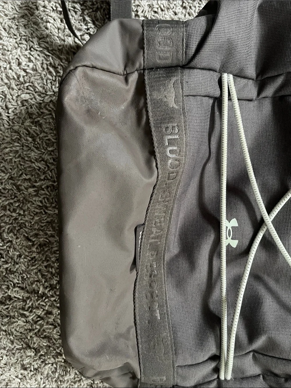 Under Armour Men’s Gray Project Rock Bungee Backpack